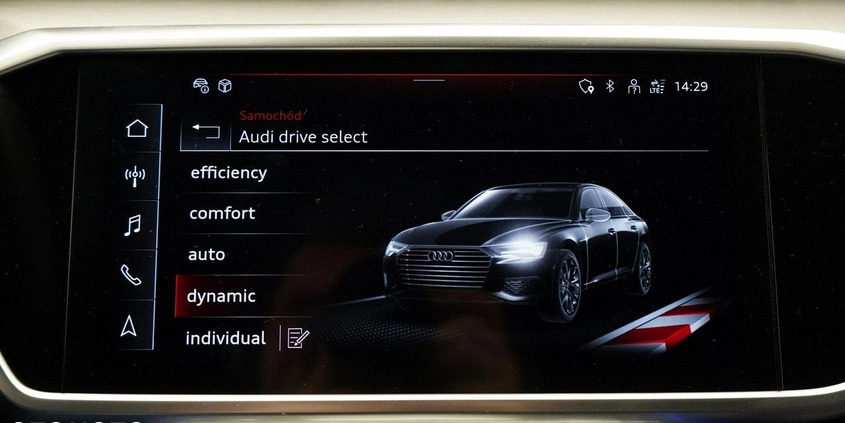 Audi A6 cena 259980 przebieg: 34580, rok produkcji 2021 z Podkowa Leśna małe 781
